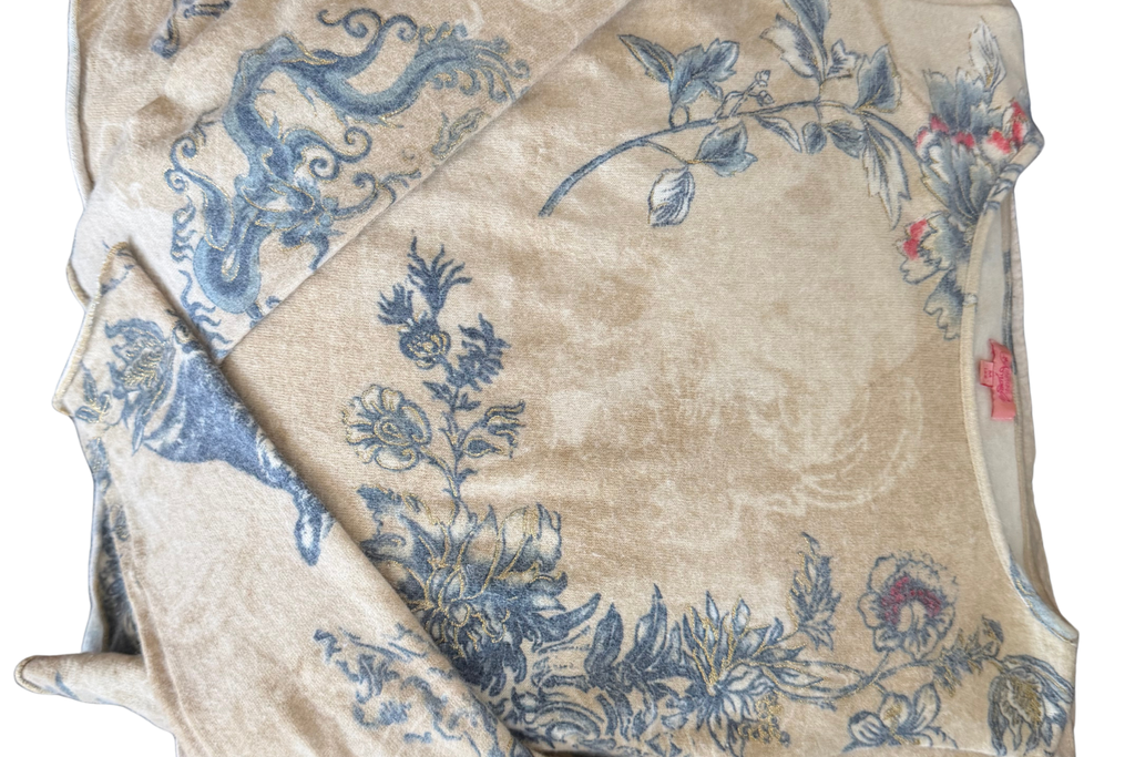 SS 2003 ROBERTO CAVALLI Tattoo Cashmere Sweater