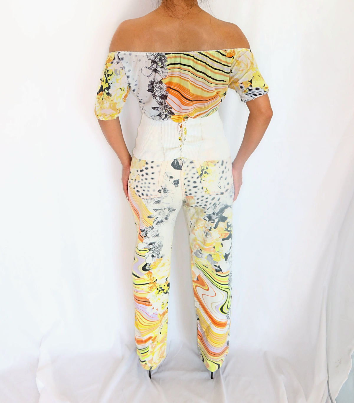 Just Cavalli Spring/Summer 2007 Mixed Print Matching Set