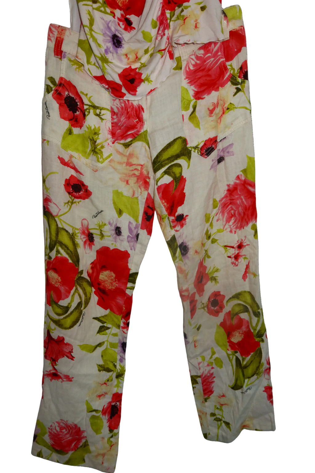 ROBERTO CAVALLI White Floral Matching Set