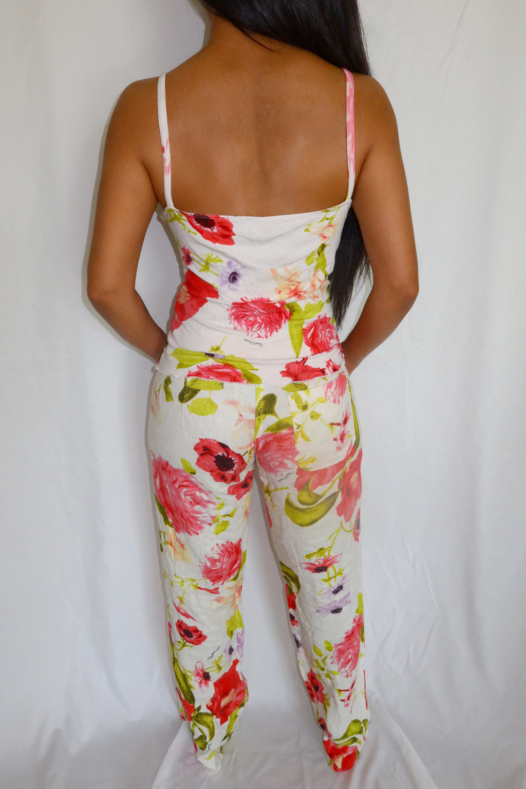 ROBERTO CAVALLI White Floral Matching Set